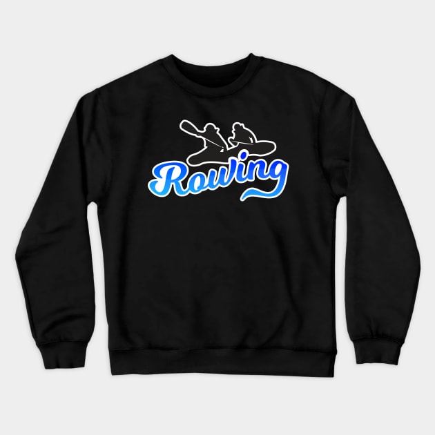 Rowing Crewneck Sweatshirt by Dojaja